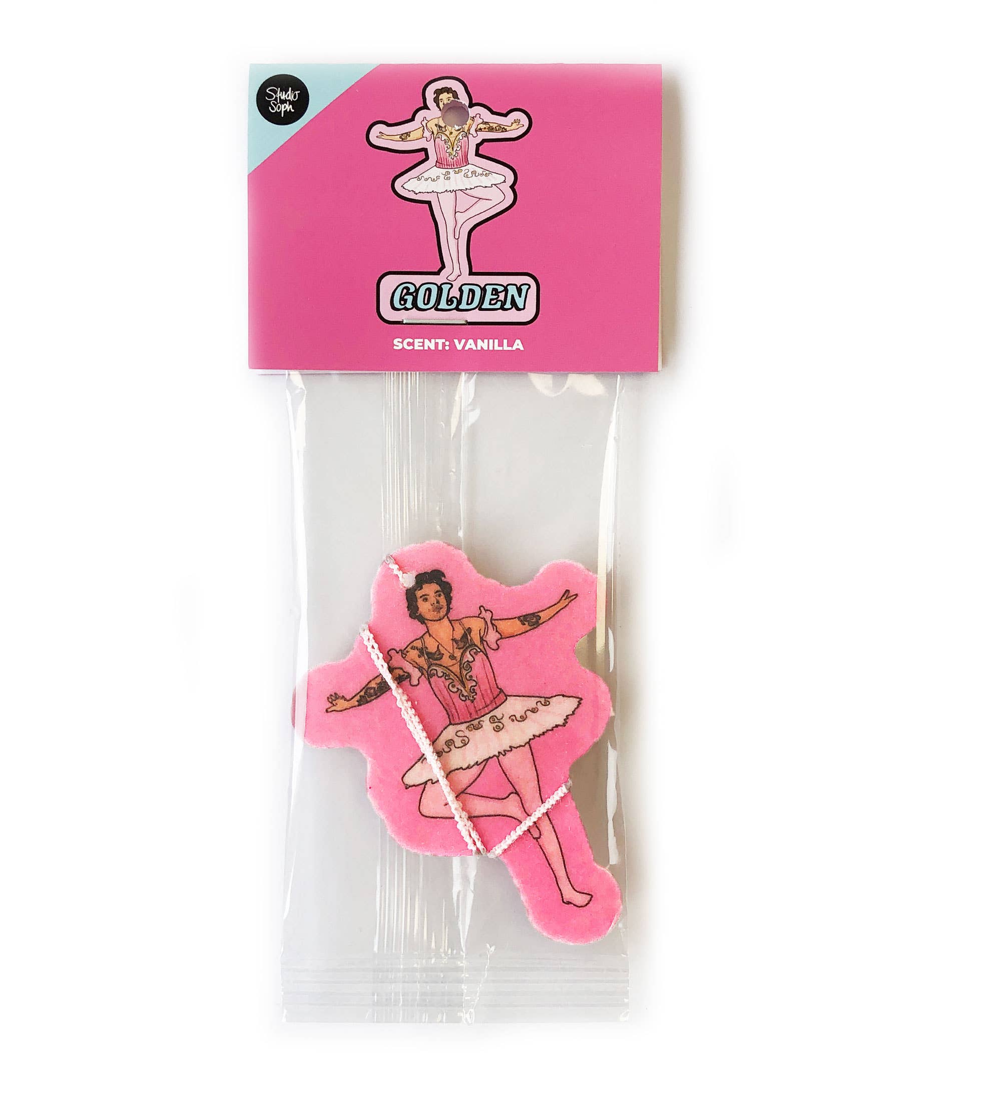 Golden Vanilla Air Freshener