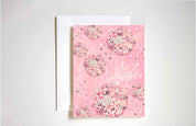 lets celebrate disco ball congratulations card