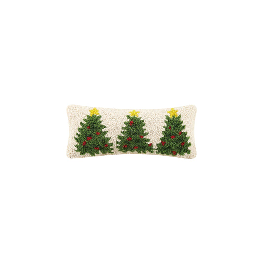 Christmas Trees Hook Pillow