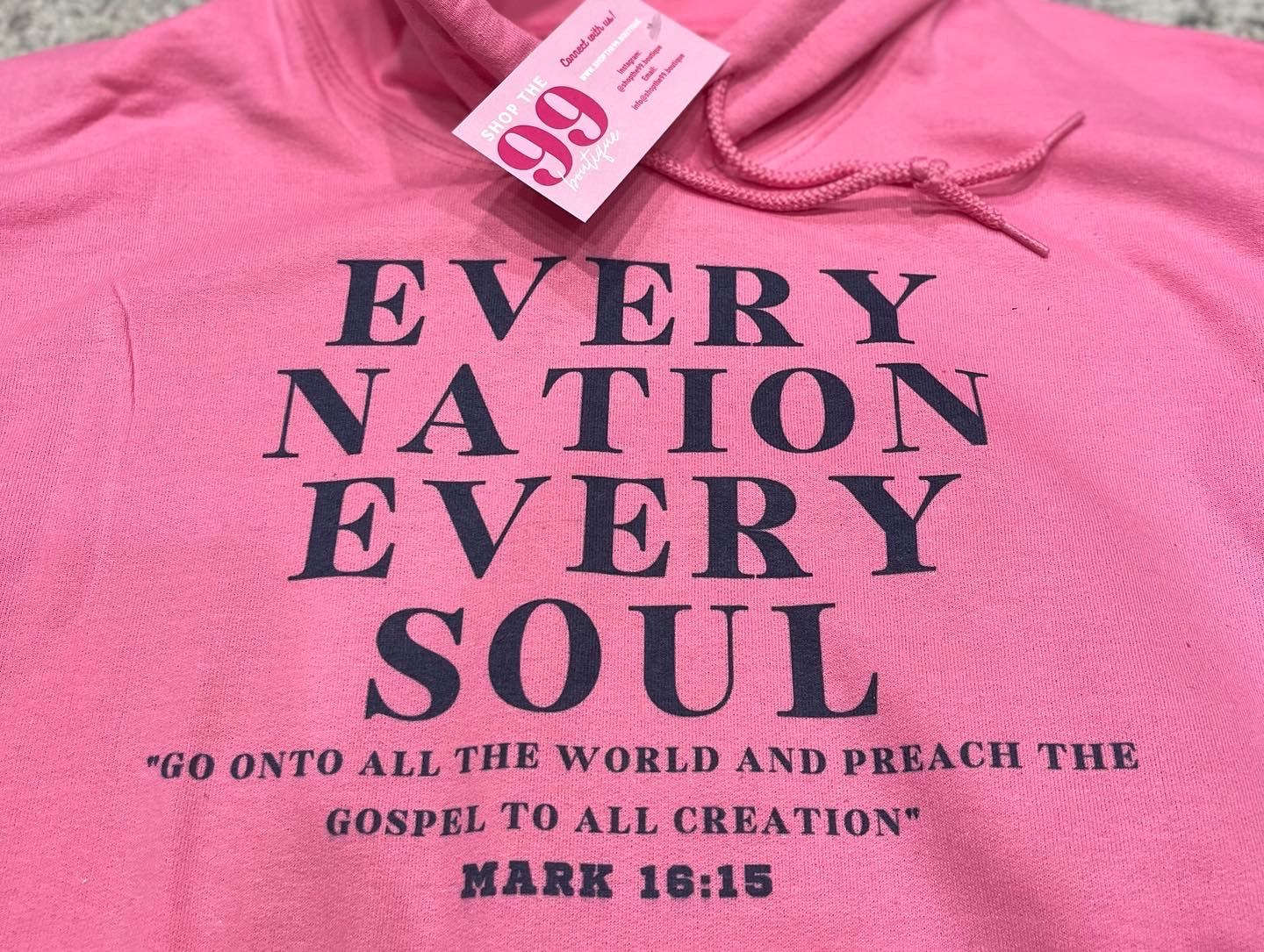 Pink Every Nation Every Soul Crew