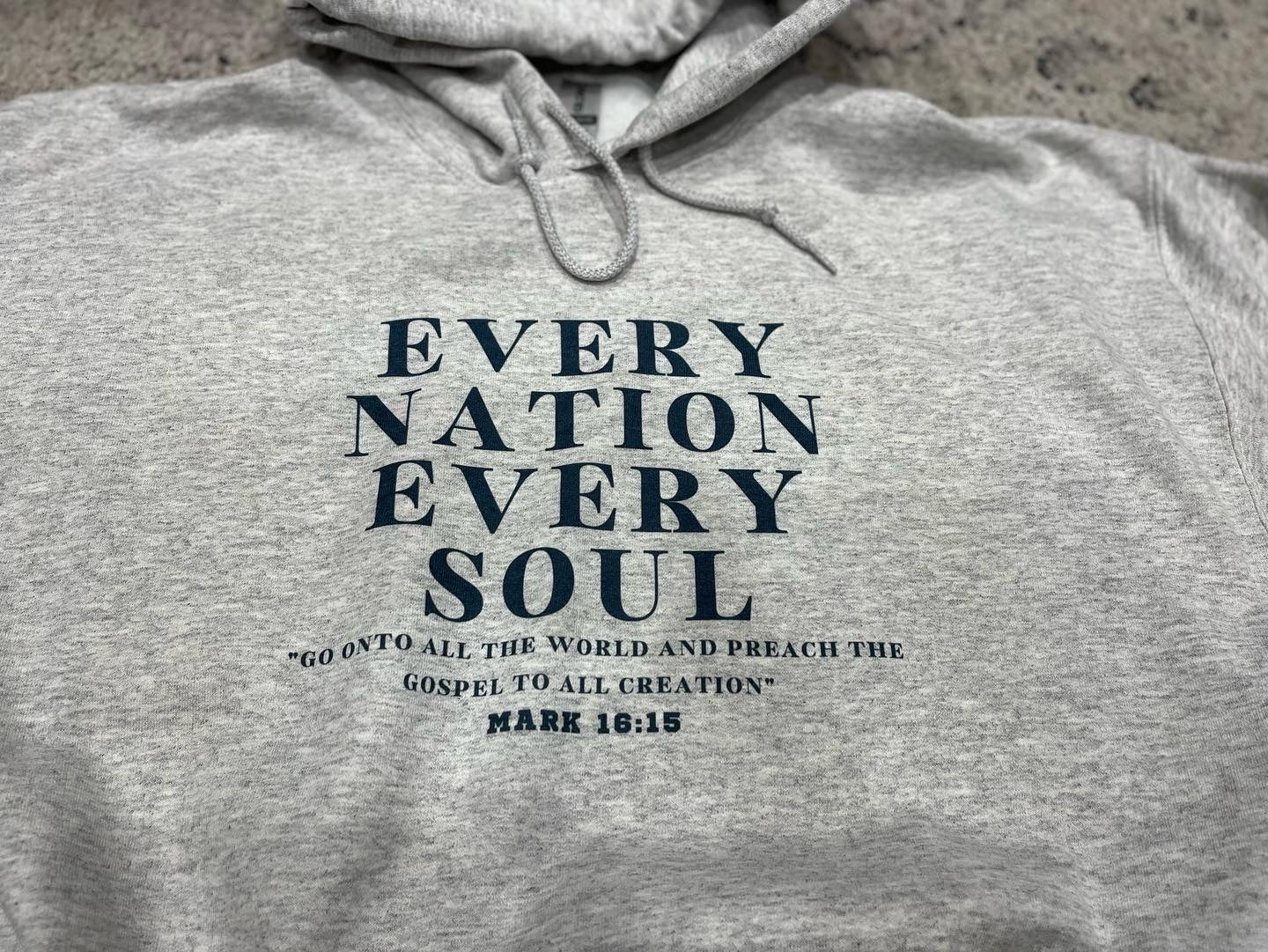 Gray Every Nation Every Soul Crew