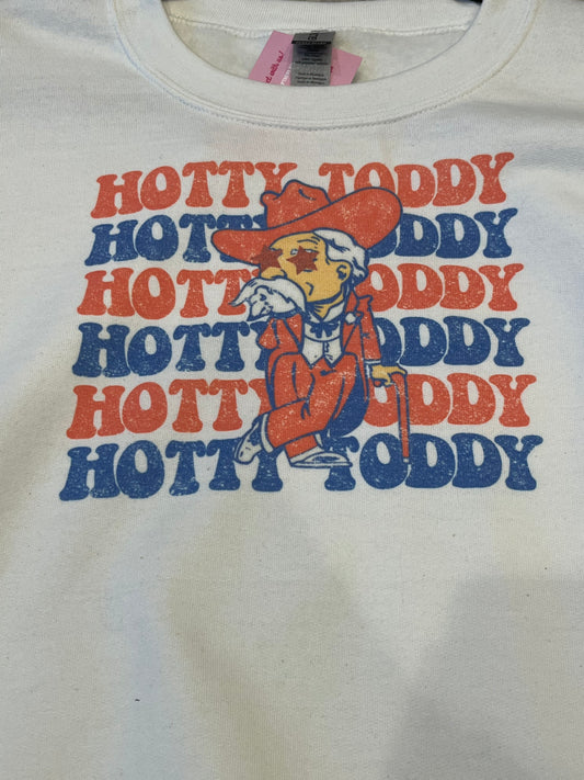 HOTTY TODDY OLE MISS CREW NECK