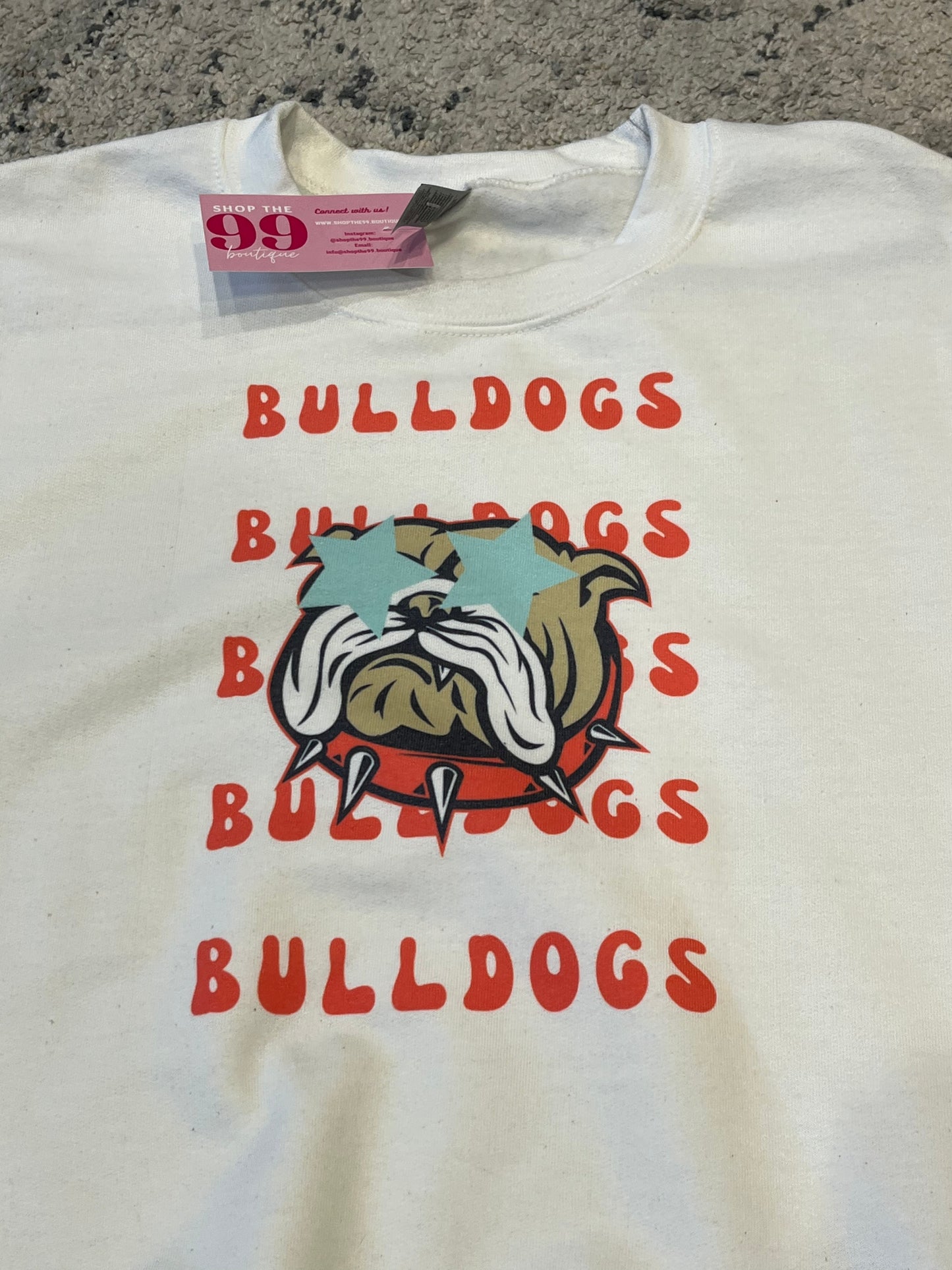 BULLDOGS CREW NECK