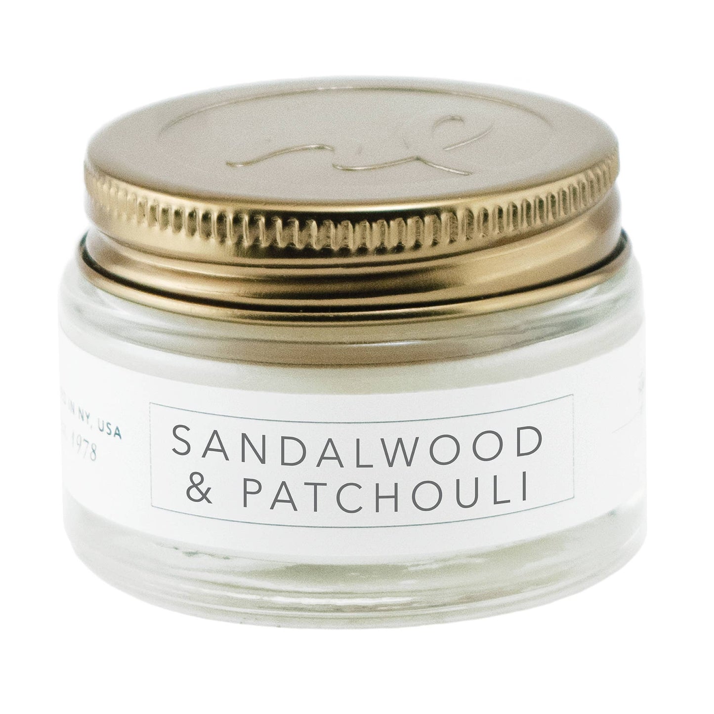 1 oz Candles: Sandalwood & Patchouli